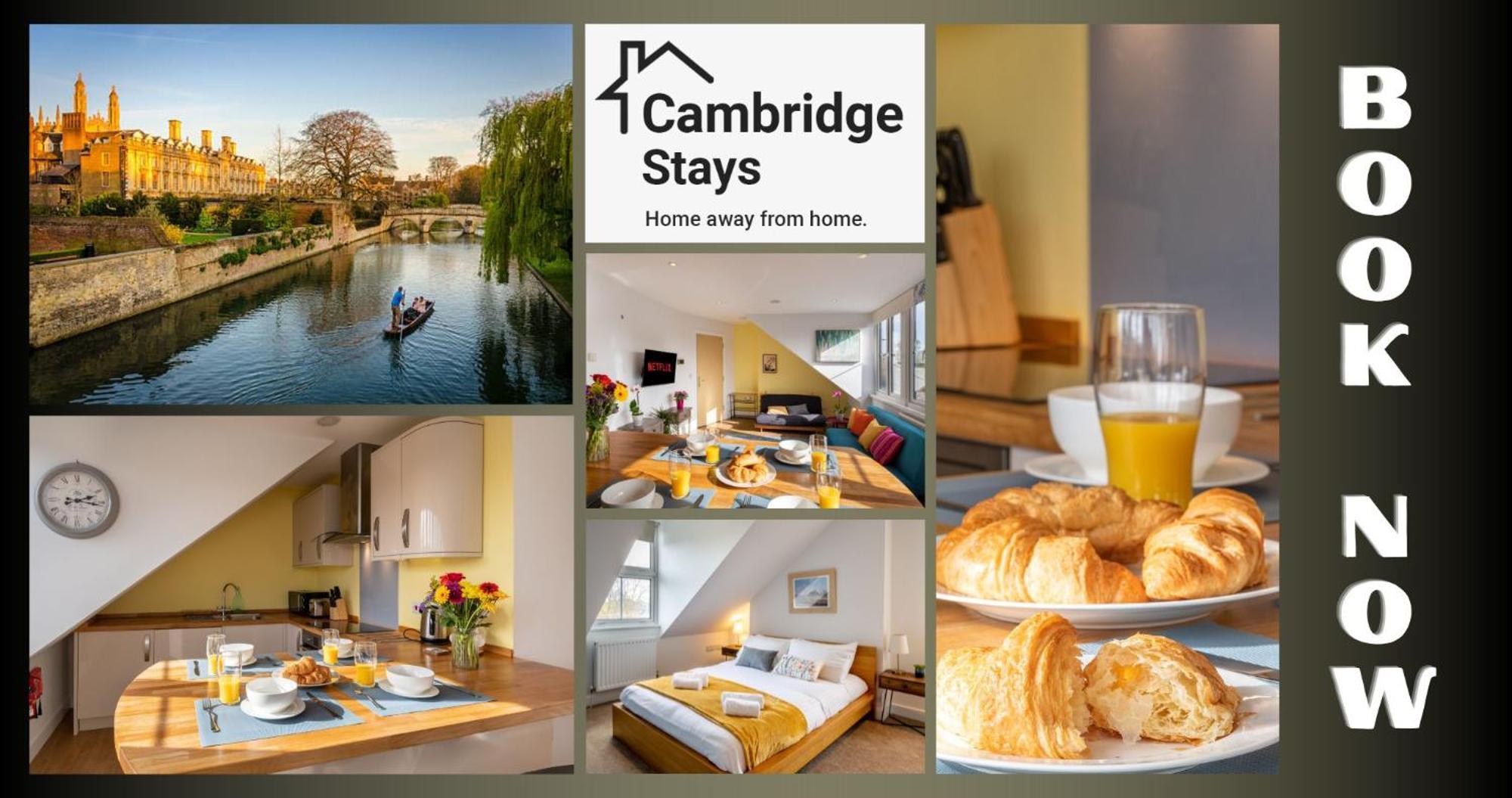 Cambridge Stays Diamond 2Br Apartment-Central-Parking-Walk To City & Train Station Exterior photo